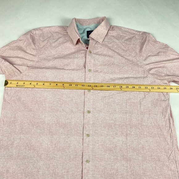Johnnie-O Button Down Shirt Men's Size XL Pink - Picture 7 of 9